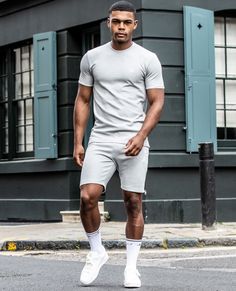 Fashion Designing, Clothes Outfit, Twin Set, Sports Wear, Summer Boy, Jesus Shirts, Mens Sportswear, Mens Casual, Short Set