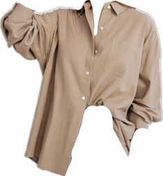 Chic Oversized Blouse For Day Out, Effortless Long Sleeve Shirt For Day Out, Relaxed Everyday Shirt For Fall, Relaxed Everyday Fall Shirt, Relaxed Fall Shirt For Everyday Wear, Oversized Effortless Shirt With Shirttail Hem, Fall Day Out Shirt With Spread Collar, Chic Oversized Solid Color Blouse, Chic Oversized Solid Blouse