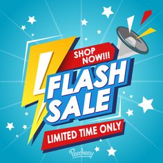 the flash sale is now on