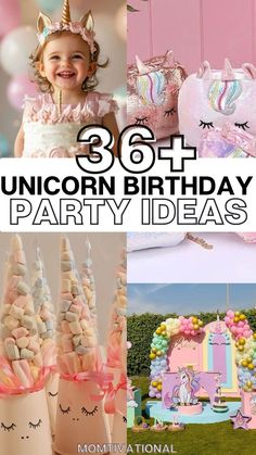 unicorn birthday party ideas for girls and boys