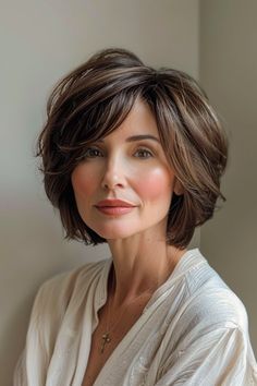 Embrace boldness with 7 pixie cuts for women over 50, showcasing how short styles can exude confidence and youthfulness. Short Layered Haircuts, Short Hair Color, Pixie Bob, Short Hair Haircuts, Women Over 50, Hairstyles For Women, Short Haircuts, Short Hair Cuts For Women, Great Hair