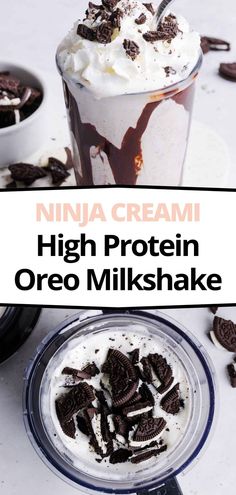 Looking for Ninja Creami recipes? This Ninja Creami Oreo milkshake is thick, creamy, and packed with high protein! Made with Oreo cookies, it’s a delicious treat that’s also a great way to hit your protein goals. If you love Ninja Creami recipes, this is one of the best Ninja Creami recipes to try.