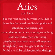 the poem aries and leo on red paper