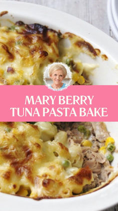 Mary Berry Tuna Pasta Bake Tuna Pasta Bake Easy, Mary Berry Recipes Dinners, Tuna Pasta Recipes, Mary Berry Recipes, Tuna Pasta Bake Recipe, Creamy Tuna Pasta Bake, Easy Tuna Pasta, Canned Fish Recipes, Tuna Dinner