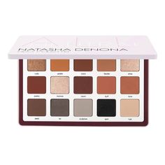 BIBA Neutral Eyeshadow Palette | Natasha Denona Natasha Denona Biba Palette, Natasha Denona Eyeshadow, Everyday Makeup Tutorials, Neutral Eyeshadow Palette, Black Eyeshadow, Eyeshadow Base, Neutral Eyeshadow, Natasha Denona, Eyeshadow Primer