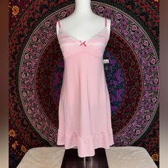 Laura Ashley Pink Tulip Stripe Nightgown Women’s Size M Adjustable Straps Nwt In Perfect Condition!! As Pictured. Bundle And Save!! Fitted Lace Trim Sleepwear For Sleepover, Coquette Lace Trim Sleepwear For Loungewear, Spring Coquette Nightgown For Sleep, Fitted Coquette Sleepwear, Spring Coquette Style Nightgown For Sleep, Coquette Spring Nightgown For Sleep, Spring Coquette Nightgown, Coquette Fitted Sleepwear, Spring Sleepover Coquette Sleepwear