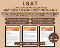 the law school exam guide for students with test questions and answers on it, including