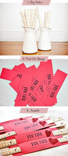 valentine's day gift idea with free printables and instructions on how to make it