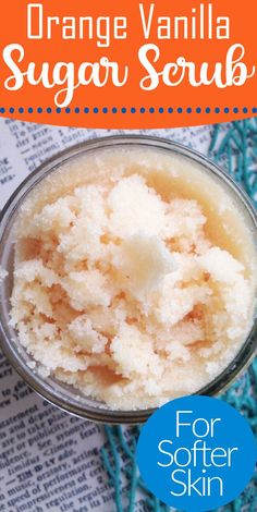 Simple Body Scrub, Vanilla Sugar Scrub, Easy Sugar Scrub