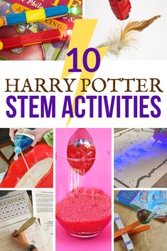 Harry Potter Science, Lego Stem Activities, Harry Potter Potions