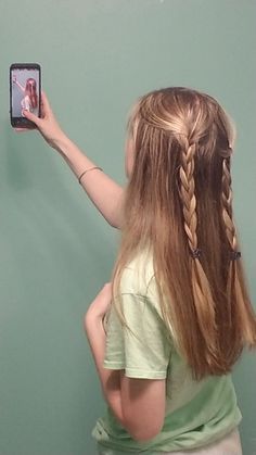 Hairdo For Long Hair, Hair Stylist Life, Easy Hairstyles For Long Hair, Hairstyles For School, Pretty Hairstyles