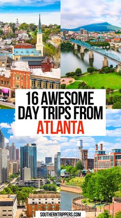 16 Awesome Day Trips from Atlanta Indoor Water Parks, Atlanta Trip, Stone Mountain Park, Atlanta Travel, Atlanta Food, Lake Lanier, Georgia Vacation, East Coast Road Trip, Best Road Trips