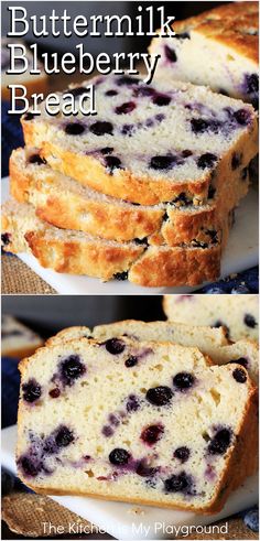 Buttermilk Blueberry Bread Recipes Using Buttermilk And Blueberries, Blueberry Bread Loaf, Blueberry Sweet Bread, Blueberry And Buttermilk Recipes, Breads Made With Buttermilk, Quick Bread Using Buttermilk, Quick Breads Made With Buttermilk, Buttermilk Loaf Bread, Easy Buttermilk Bread Recipes