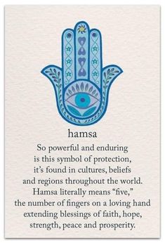 Hamsa Hand Aesthetic, Blessing Hamsa Tattoo, Protection Symbols Spirituality, Hamsa Aesthetic, Spiritual Notes, Sanskrit Symbols, Symbol Of Happiness, Sanskrit Tattoo