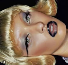 #moodboard #fromig #fashion #makeup Blond Bob, Drag Make-up, Avant Garde Makeup, Inspo Hair, Dope Makeup, Makeup Eye Looks, Creative Makeup Looks