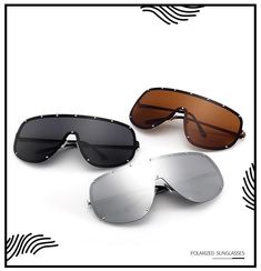 Ready to add excitement to your summer look, consider these polarized sunglasses. These sunglasses look tempting in a designer style. These women's designer sunglasses are beautified with an exceptional rimless alloy frame and a one-piece mirror lens to give your look some depth.

Specifications
Brand Name: GeraldBlack
Origin: CN(Origin)
Gender: Women
Style: Pilot
Department Name: Adult
Frame Material: Alloy
Lenses Optical Attribute: Polarized
Lenses Optical Attribute: MIRROR
Lenses Optical Attr Trendy Silver Shield Sunglasses For Outdoor, Silver Rimless Anti-reflective Shield Sunglasses, Trendy Silver Shield Sunglasses With Polarized Lenses, Silver Sunglasses With Uva Protection, Silver Rimless Aviator Sunglasses With Uv Protection, Trendy Silver Anti-reflective Shield Sunglasses, Silver Polycarbonate Sunglasses With Uv Protection, Silver Sunglasses With Mirrored Lenses In Polycarbonate, Silver Shield Sunglasses With Uva Protection For Summer