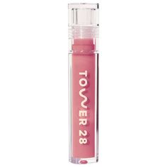 What it is: A bestselling, non-sticky, moisturizing lip gloss for soft, shiny lips.Highlighted Ingredients: - Apricot Kernel Oil: Nurtures and soothes lips. - Raspberry Seed Oil: Protects lips against damage from free radicals and environmental aggressors. - Rosehip Oil: Contains vitamins A and E while promoting cell repair and regeneration. Ingredient Callouts: This product is vegan, cruelty-free, and gluten-free.What Else You Need to Know: This vegan lip jelly, which has the high shine of a gl Tower 28 Beauty, Tower 28, Lip Jelly, Melt Cosmetics, Shiny Lips, Raspberry Seeds, Bare Lip, Raspberry Seed Oil, Apricot Oil