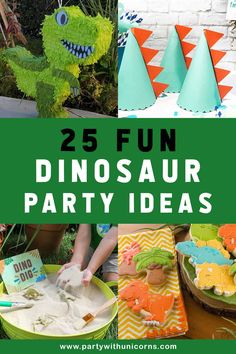 25 fun dinosaur party ideas that are perfect for kids and adults to enjoy in their own backyard