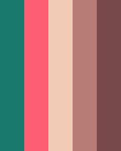 the color palette is all different shades