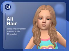 Sims 4 Tolder Cc Hair, Sims 4 Toldders Hair, Ts4 Cc Hair Girl, Ts4 Cc Hair Kids, Ts4 Toddler Hair, Sims 4 Children Hair, Sims 4 Cc Hair Child, Sims 4 Child Cc Hair, Braids For Toddlers