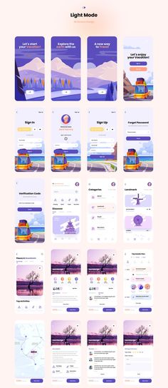 Tracoo - Travel App UI Kit Perfect App UI Kit for Travel Booking การออกแบบ Ui Ux, To Do App