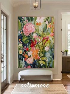 Flower Canvas Art #FL080