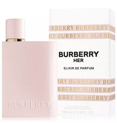 BURBERRY Her Elixir Eau De Parfum Intense EDP 3.3 Oz 100ml For Woman. Burberry Parfum For Women, Burberry Her Elixir, Her Elixir, Perfume Burberry, Burberry Her, Burberry Perfume, Cider Cocktails, Free Spirited Woman, Beauty Bundle