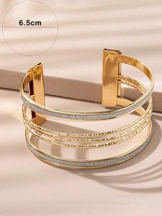 Style:Fashionable \nGender:Women \nColor:Multicolor \nMaterial:Iron \n Simple European Style, Cuff Bangles, European Style, European Fashion, Bangles, Cuff, Free Shipping