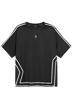 Introducing the Barracuda Mesh Basketball Boxy Tee, perfect for any basketball enthusiast. With a breathable mesh material and a boxy cut, this shirt provides maximum comfort on and off the court. Body: 87% Polyester 13% Spandex Lining: 86% Polyester 14% Cotton Models are 6'2" and wearing a size medium Drop Shoulder Tshirt, Basketball T Shirt, Short Vest, Sweater Jumpsuit, Basketball Shirts, Boxy Tee, Clothing Mockup, Black Xs, Mesh Material