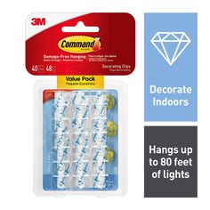 3m clear decorative indoor lights