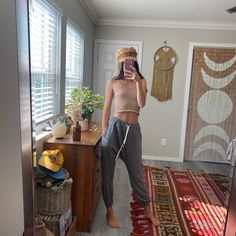 Brand New Baggy Fit Pants From Free People. Low Crotch, Stretchy Waist With Tie, And Fitted At The Ankles. So Comfy. Size: Xs Casual Fitted Harem Pants For Loungewear, Summer Fitted Loungewear Joggers, Fitted Summer Joggers For Loungewear, Tree Pants, Fit Pants, Free People Pants, Joshua Tree, Pants Color, Baggy Fits