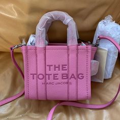 Authentic. Brand New. Color Candy Pink. Sold Out Everywhere. Leather. Dust Bag Included. Micro Size.