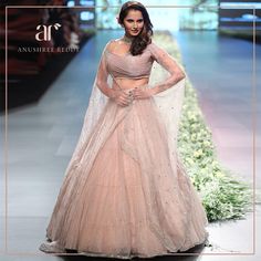 By designer Anushree Reddy, Bridelan: Personal Shoppers, Fashion Stylists and Luxury Consultants for South Asian and Indian weddings, based out of Mumbai, India. Email info.bridelan@gmail.com. Website www.bridelan.com  #saniamirza #LakmeFashionWeek #LakmeSalon #LakmeSalonBlockbusterBrides #LakmeSalonXAnushreeReddy #LFW #NewCollection #AnushreeReddyOfficial #AnushreeReddyDesigns #AnushreeReddyOutfit #AnushreeReddy #FashionOnInsta #IndianWear #Fashion #Love #Life #LifeStyle #Bridal #Bridelan Pink Lehenga Designs, Bridal Pink Lehenga, Dark Pink Lehenga, Pink Lehenga Bridal, Modern Saree Blouse, Reception Lehengas, Lehengas For Wedding, Bridal Lehenga Indian