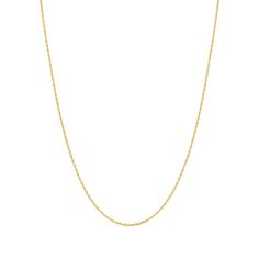 Timeless style abounds with this sterling silver rope chain necklace.Click here for more PRIMROSE jewelry.CHAIN DETAILSType: ropeClasp: spring-ringMetal: sterling silverFinish: polished Size: 24". Color: Yellow Gold Tone. Gender: female. Age Group: adult. Silver Rope Chain, Rope Chain Necklace, Jewelry Chain, Rope Chain, Metal Rings, Spring Rings, Chain Lengths, Timeless Style, Gold Finish