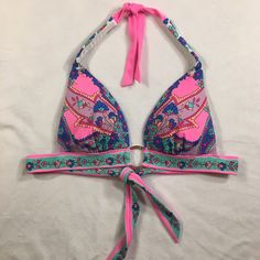 Reposhing This Item I Purchased From @Wholesnackrack. Loved The Colors, Just Didn't Quite Fit Me Right. Questions? Leave A Comment Below! Victoria Secret Swim, Cute Shoes, Victoria's Secret Pink, Secret Pink, Womens Swim, Victoria’s Secret, Pink And Green, Victoria's Secret, Swimming