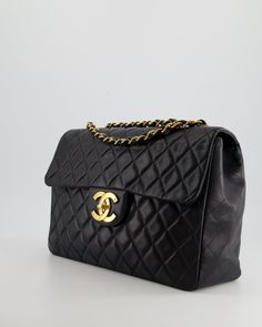 for more information on this item Brand - Chanel Model - Maxi Mademoiselle Colour - Navy Material - Lambskin Hardware - 24K Gold Accompanied by the original dust bag Measurements – 33cm x 24cm x 10cm Code - Please note the serial code is damaged & unreadable Ref - 027342 We are not affiliated with the brands we sell/ Please note that all of our items are unless stated otherwise and purchasing with us is contributing to an ethical and sustainable fashion future. All our items come with an . All s Navy Chanel, Chanel Model, Chanel Black, Flap Bag, Prada Bag, Chanel Bag, Gucci Bag, Gold Hardware, Louis Vuitton Bag