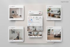 the app is designed to look like it could be used for home decor