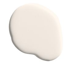 a white paint swatch on a white background