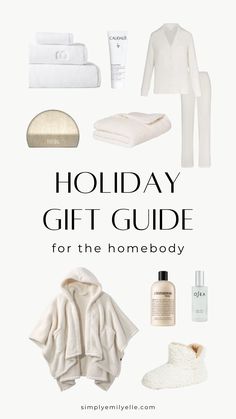 the holiday gift guide for the home body