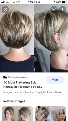 Bob Hairstyles For Round Face, Short Bobs, Layered Hairstyles, Medium Length Hair With Layers, Hairstyles For Round Faces, Short Bob, Layered Hair, Length Hair, Round Face