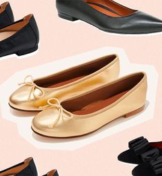 12 Ballet Flats with Arch Support to Buy in 2023 - PureWow Flats With Arch Support, Orthopedic Surgeon, Adorable Kitten, Cute Flats, Toe Designs, Go Shopping, Arch Support, Ballet Flats, Kitten Heels