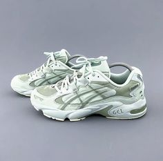 Asics Gel Kayano 5, Fun Shoes, Dr Shoes, Gel Kayano, Chunky Shoes, Green Sneakers