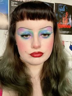 Retro Makeup Looks, Bad Eyebrows, Magic Makeup, Makeup Things, Retro Makeup, Doll Makeup, Late Winter, Day Makeup