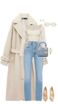 Stile Hijab, Winter Fashion Outfits Casual, Classy Work Outfits, Stylish Work Outfits, Looks Chic, Fall Fashion Outfits, Casual Style Outfits, Lookbook Outfits