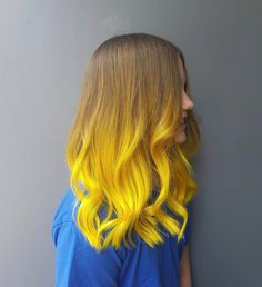 @jaymz.marsters Bright Yellow Hair, Yellow Hair Color, Bright Hair Colors, Hair Color For Women, Penteado Cabelo Curto, Yellow Hair, Ombre Hair Color, Hair Blog, Summer Hair Color