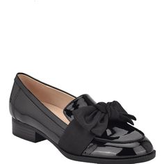 Manufacturer: Bandolino Suggested Price: $79.00 Style Type: Loafers Collection: Bandolino Material: Manmade Country of Origin: Vietnam Specialty: Ribbon Gender: Womens Size Origin: US Sku: P2567771 Block Heel Loafers, Slip On Loafers, Casual Loafers, Heeled Loafers, Black Slip Ons, Leather Slip Ons, Loafers For Women, Womens Flats, Loafer Shoes