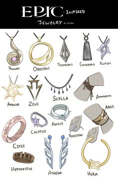 an image of some different types of rings and bracelets with names on them, all in