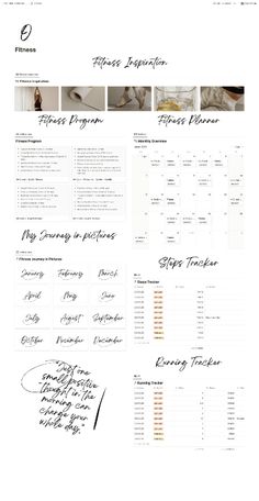 Fitness Planner Notion Template For Work, Running Tracker, Digital Life Planner, Workout Template, Small Business Planner, Running For Beginners, Workspace Inspiration, Aesthetic Template