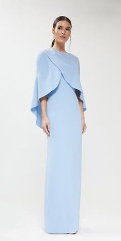 Elegant Modest Dresses, Beautiful Elegant Dresses, Cape Dress Long, Modest Evening Dress, Toronto Fashion, Modest Dresses Casual, Elegant Dresses Classy, Modest Dress, Summer 22