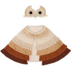 Owl Dress Up - Meri Meri Pretend Play, Play Tents & Vanities | Maisonette Owl Costume, Owl Dress, Kids Holiday Gifts, Up Costumes, Meri Meri, Dress Up Costumes, Boy Accessories, Black Felt, Glitter Fabric